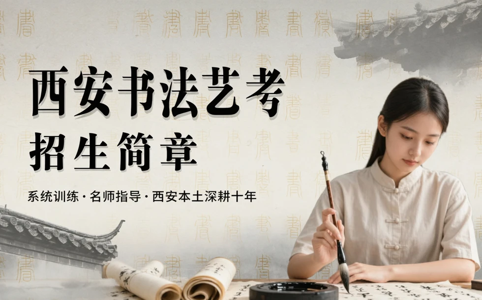 西安书法艺考招生简章
