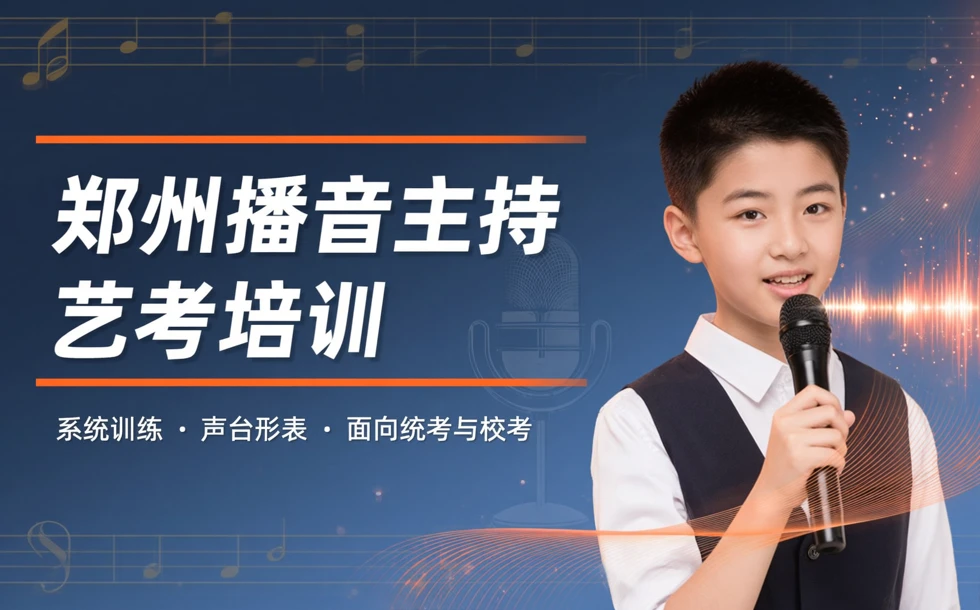 郑州播音主持专业艺考培训课程