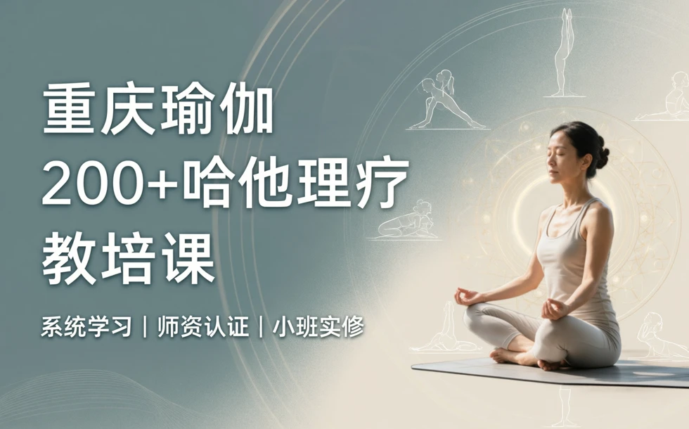 重庆瑜伽200+哈他理疗教培课