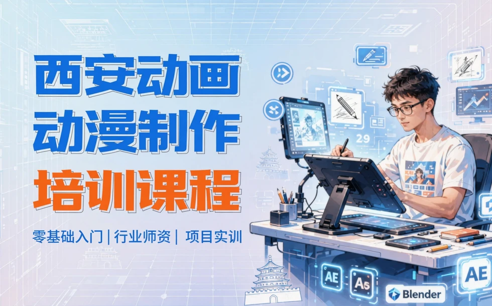 西安动画动漫制作培训课程