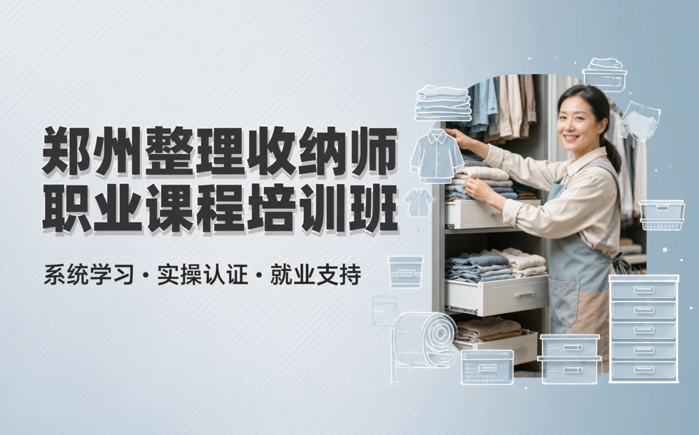 郑州整理收纳师职业课程培训班
