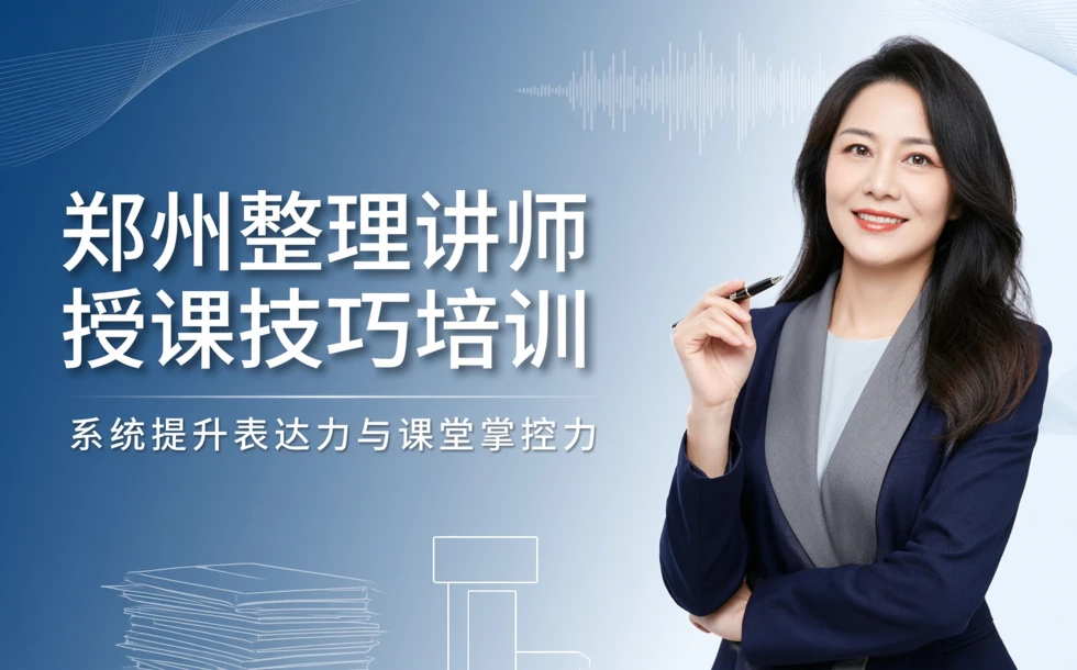 郑州整理讲师授课技巧课程培训班