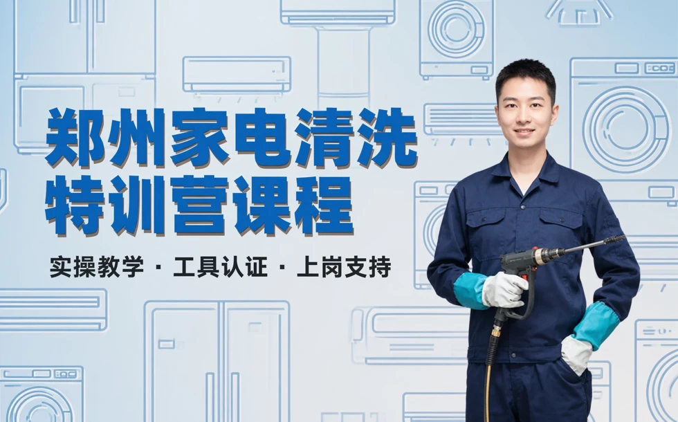 郑州家电清洗特训营课程