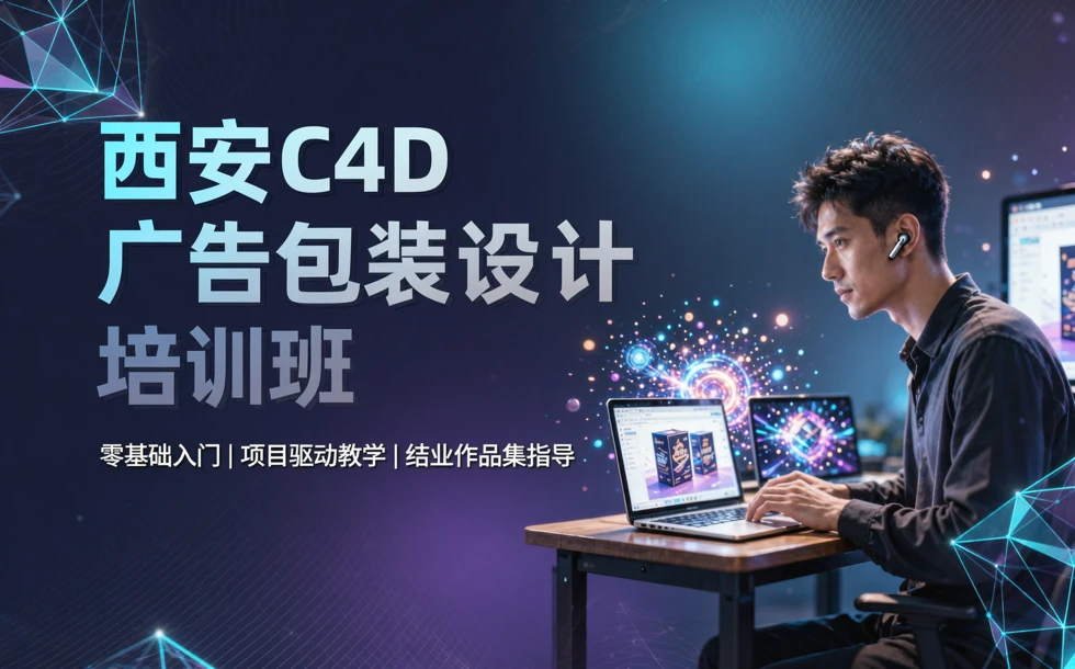 西安C4D广告包装设计培训班