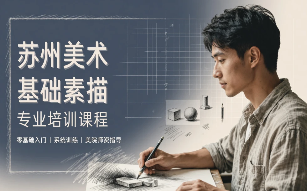 苏州美术基础素描专业培训课程