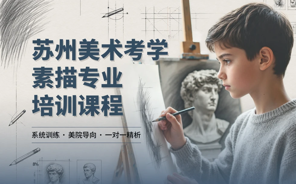 苏州美术考学素描专业培训课程