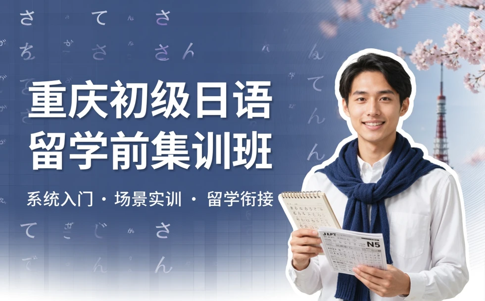 重庆初级日语留学前集训班