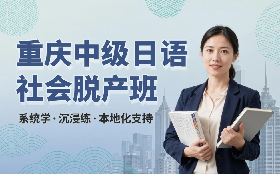 重庆中级日语社会脱产班
