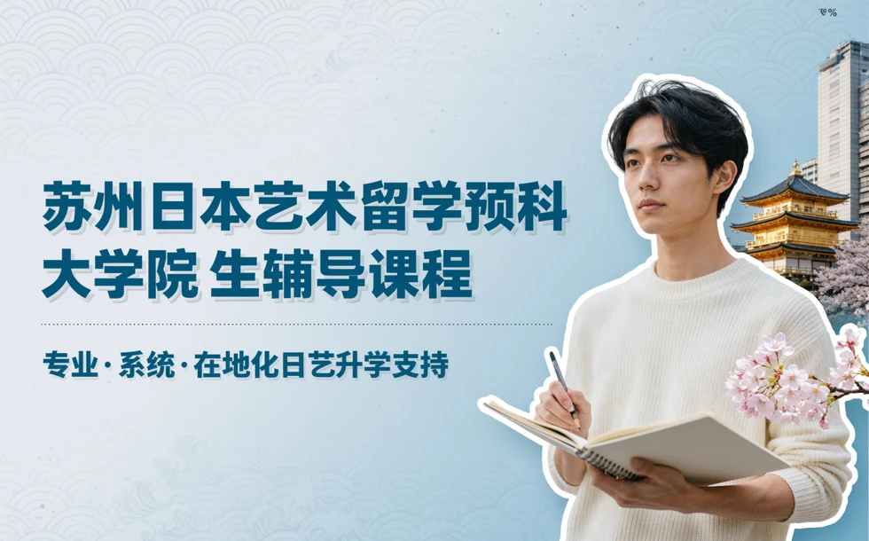 苏州日本艺术留学预科大学院生辅导课程