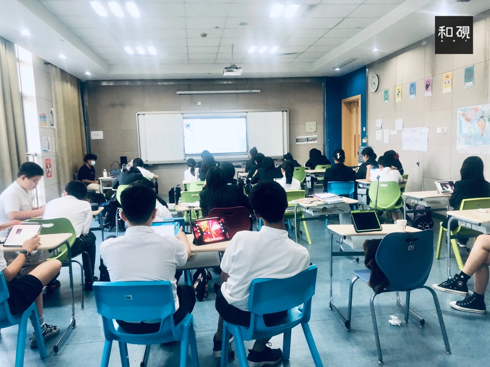 上课现场