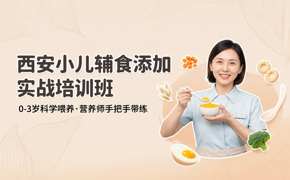 西安小儿辅食添加实战培训班