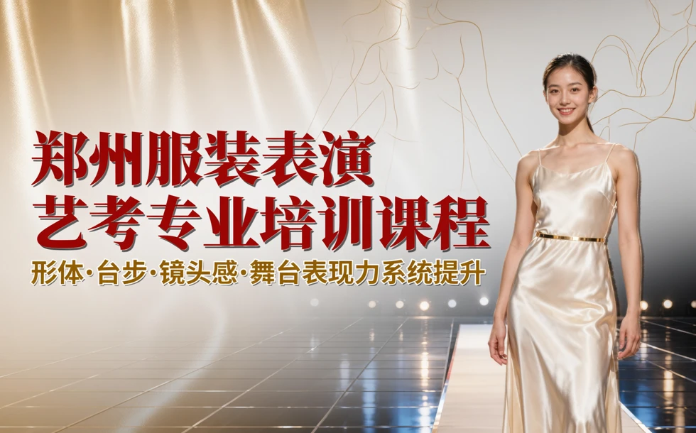 郑州服装表演艺考专业培训课程