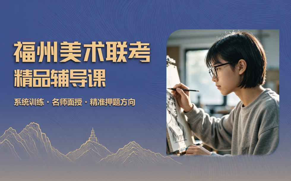福州美术联考精品辅导课