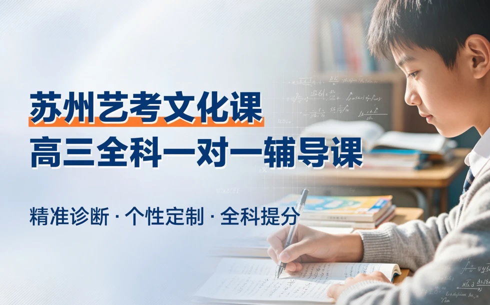 苏州艺考文化课高三全科一对一辅导课