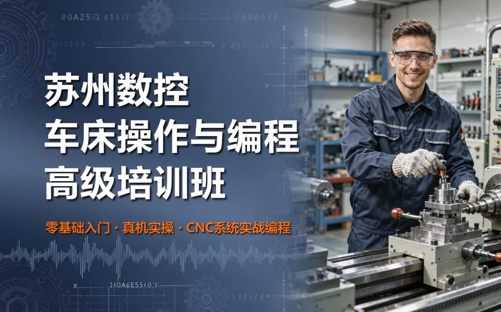 苏州数控车床操作与编程高级培训班