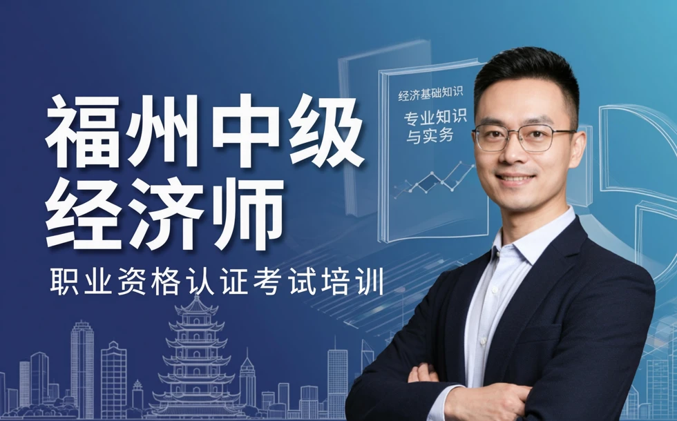 福州中级经济师职业资格认证考试培训招生项目