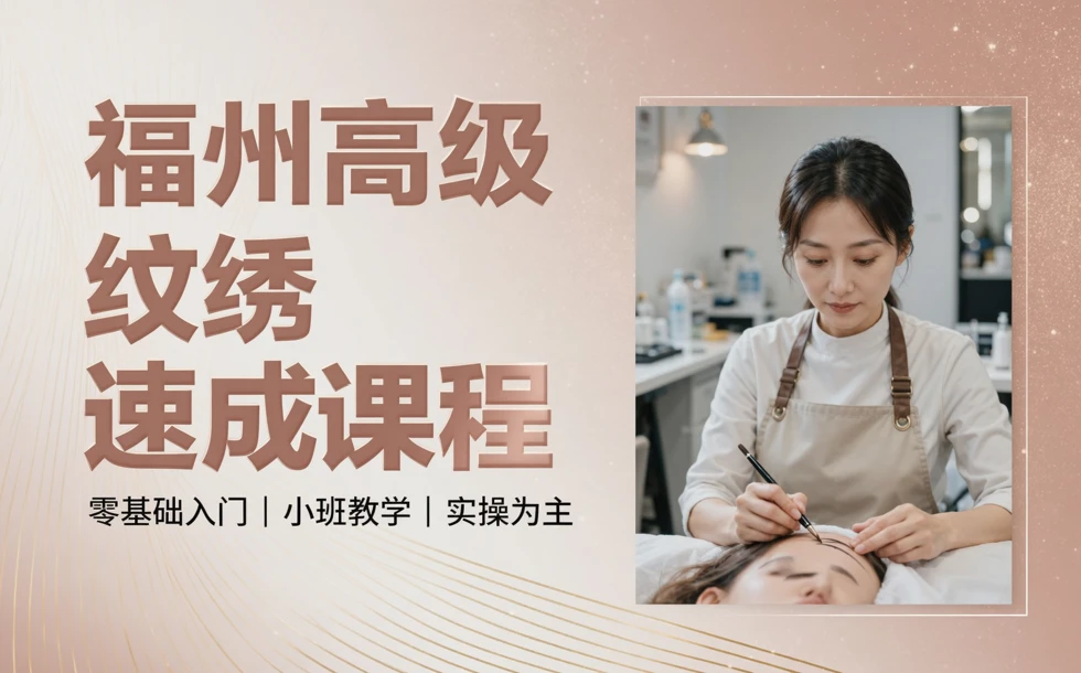 福州高级纹绣速成课程