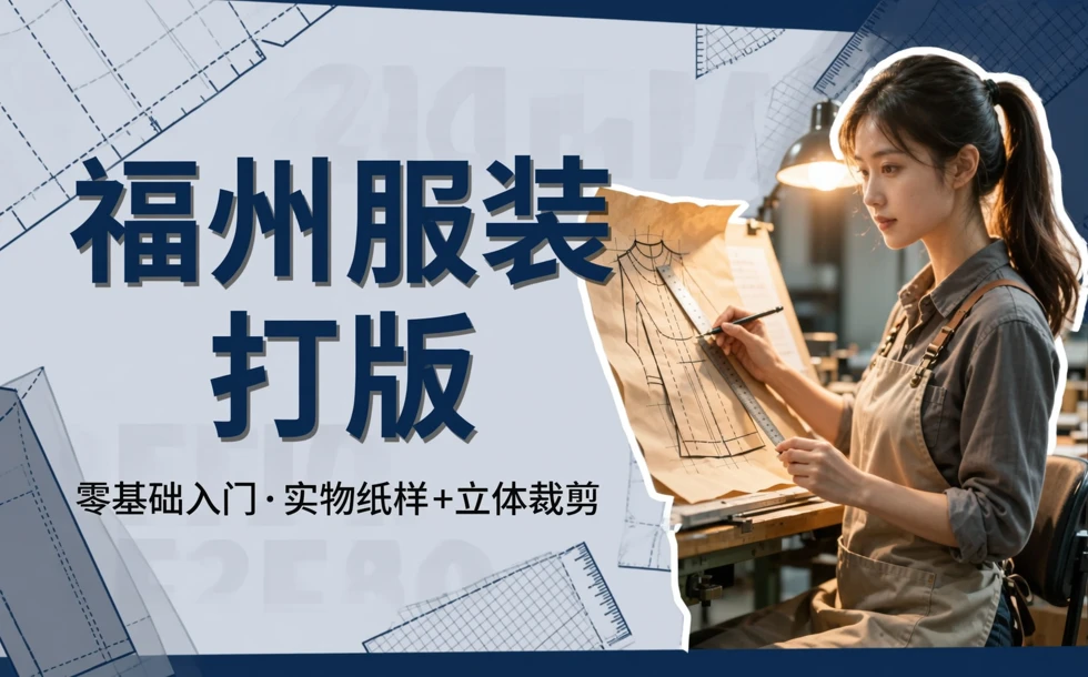 福州服装打版实战培训课程