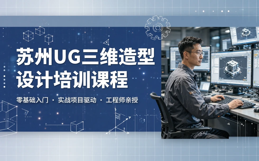 苏州UG三维造型设计培训课程