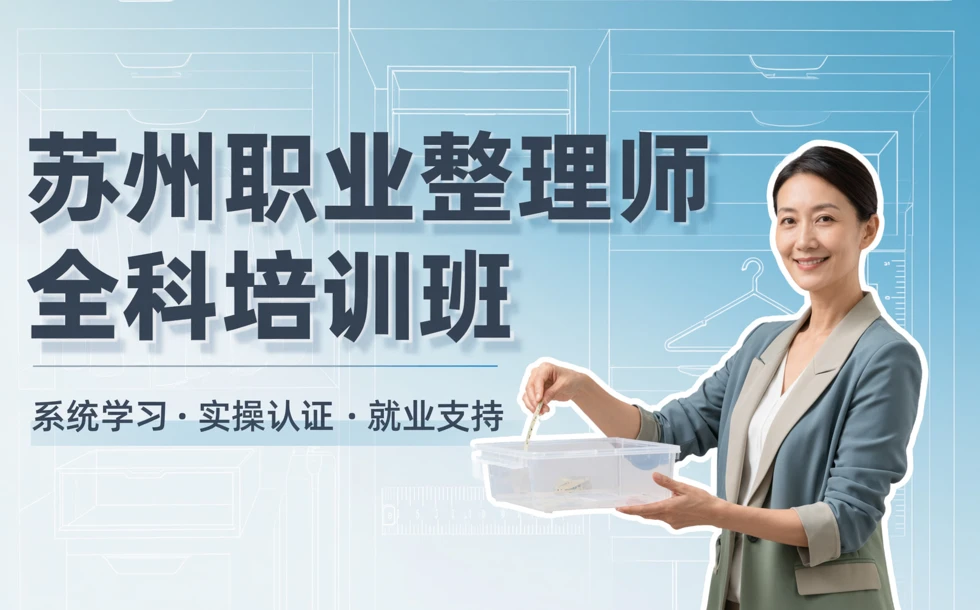 苏州职业整理师全科培训班