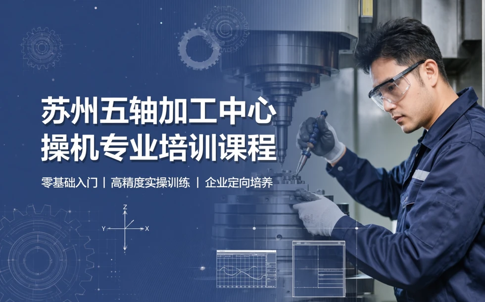 苏州五轴加工中心操机专业培训课程