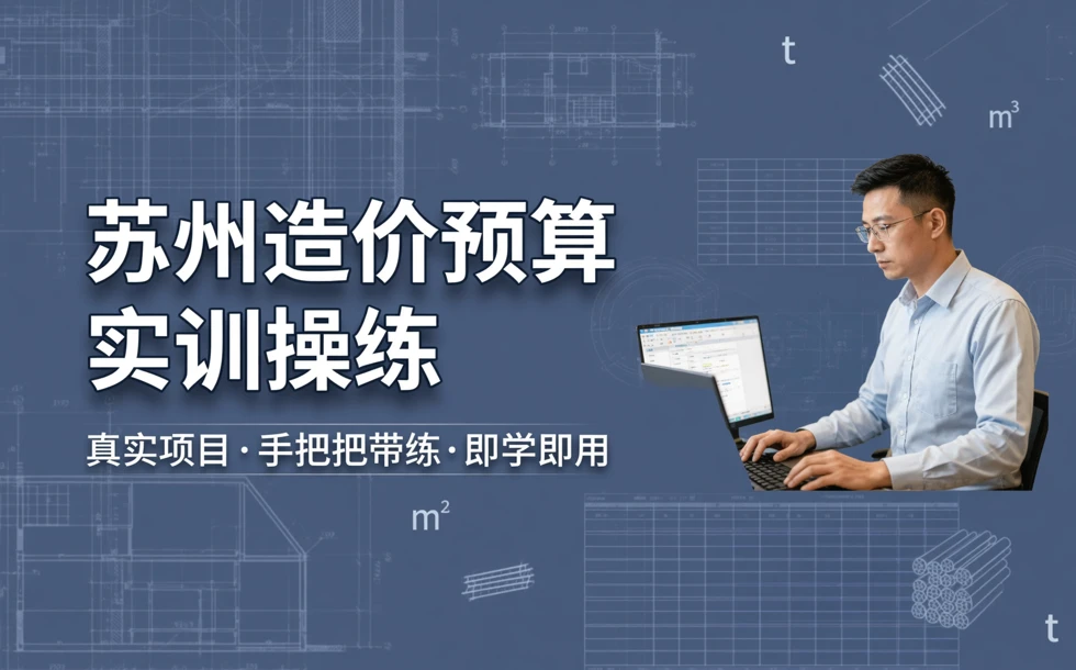 苏州造价预算实训操练培训课程