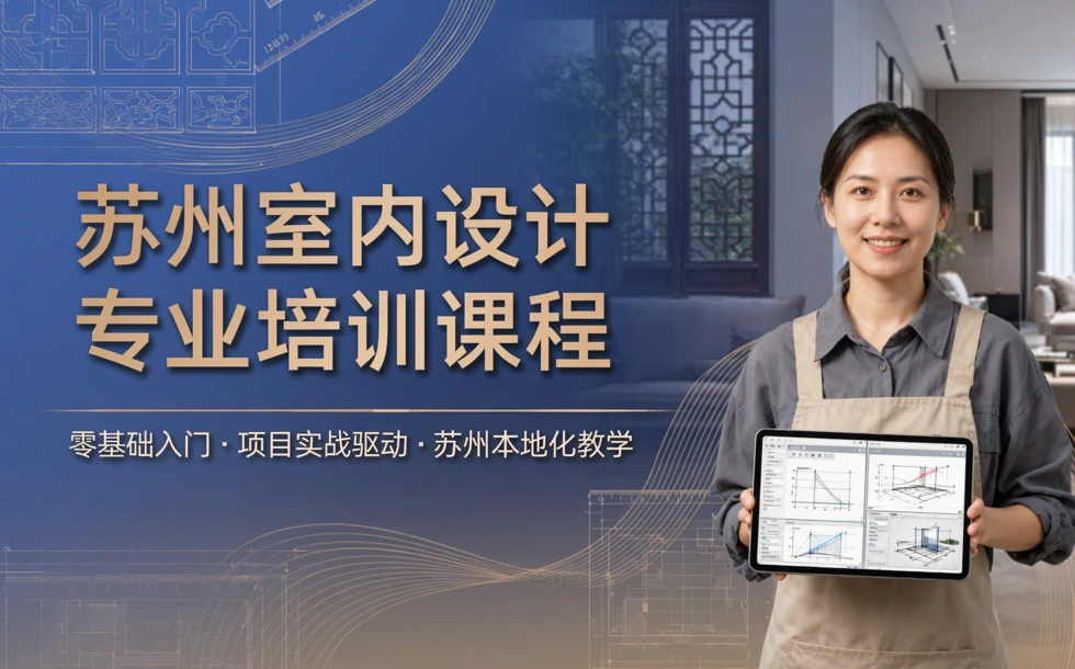 苏州室内设计专业培训课程