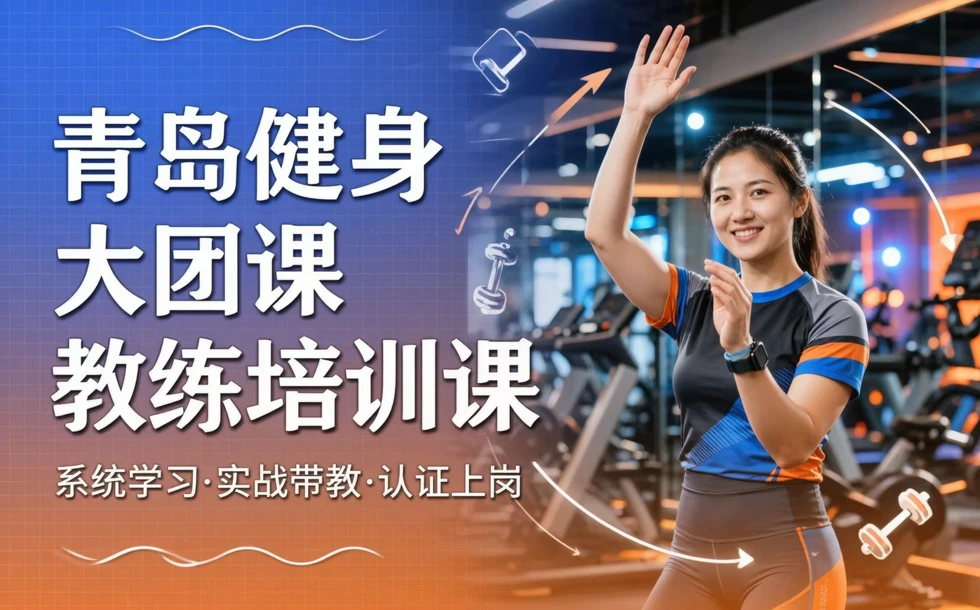 青岛健身大团课教练培训课