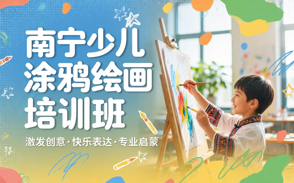 南宁少儿涂鸦绘画培训班