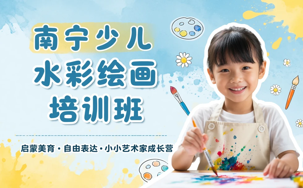 南宁少儿水彩绘画培训班