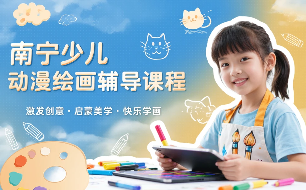 南宁少儿动漫绘画辅导课程