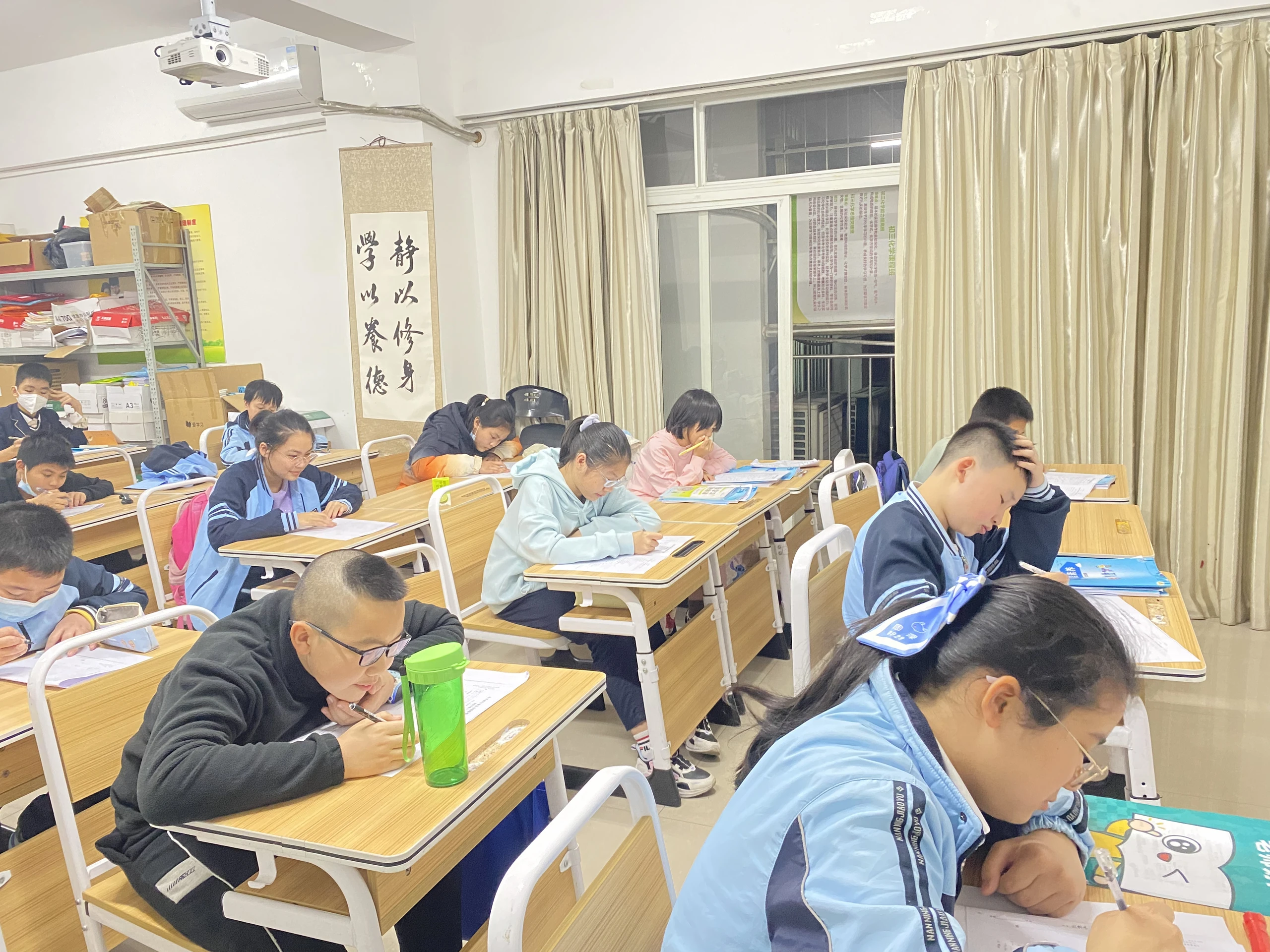 授课现场
