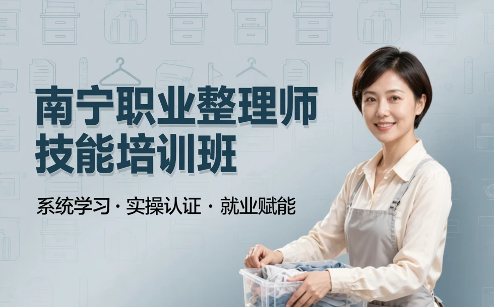 南宁职业整理师技能培训班