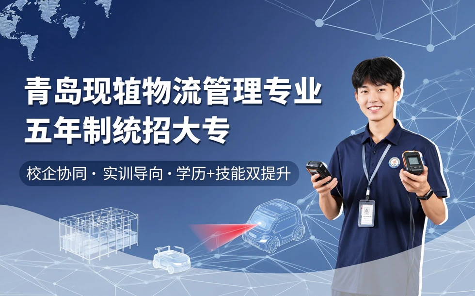 青岛现代物流管理专业五年制统召大专招生简章