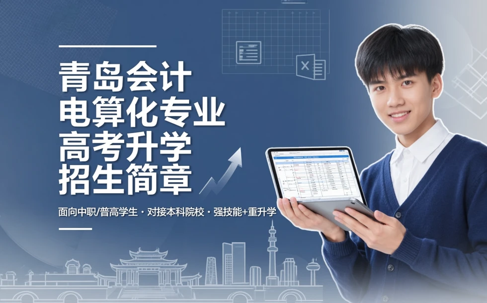 青岛会计电算化专业高考升学招生简章