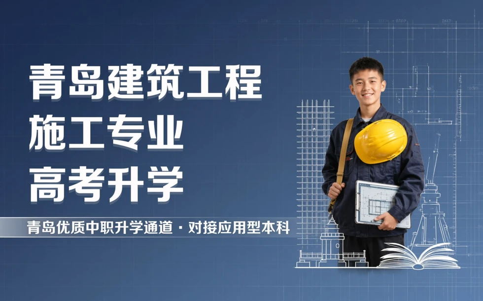 青岛建筑工程施工专业高考升学招生简章