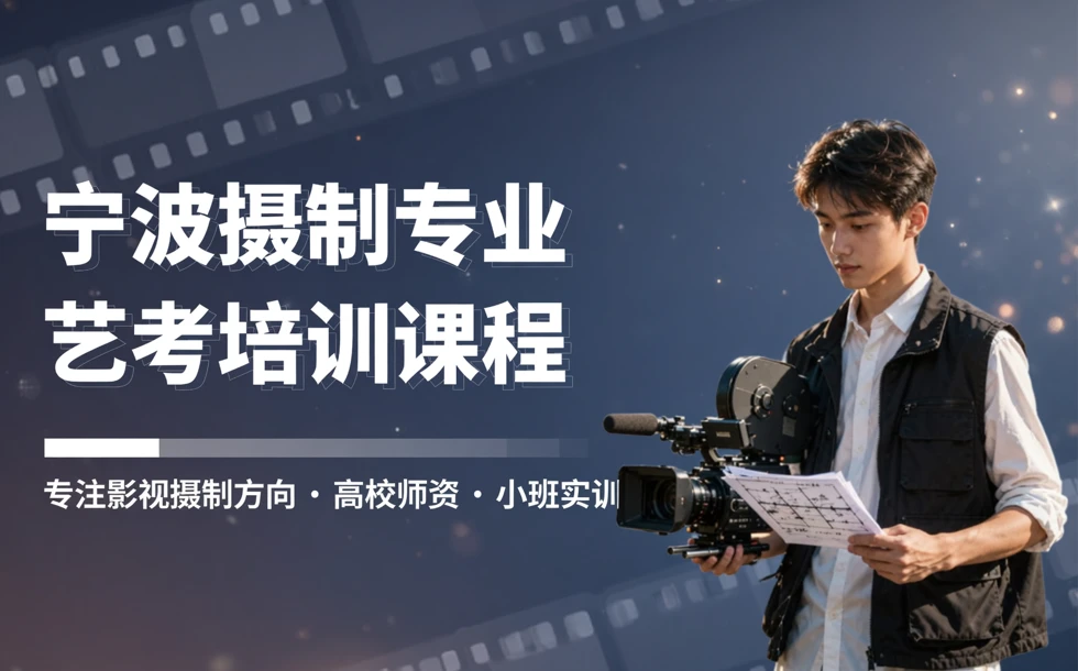 宁波摄制专业艺考培训课程