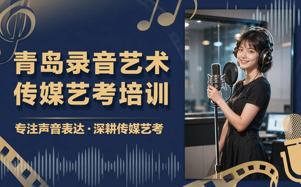 青岛录音艺术传媒艺考专业培训课程