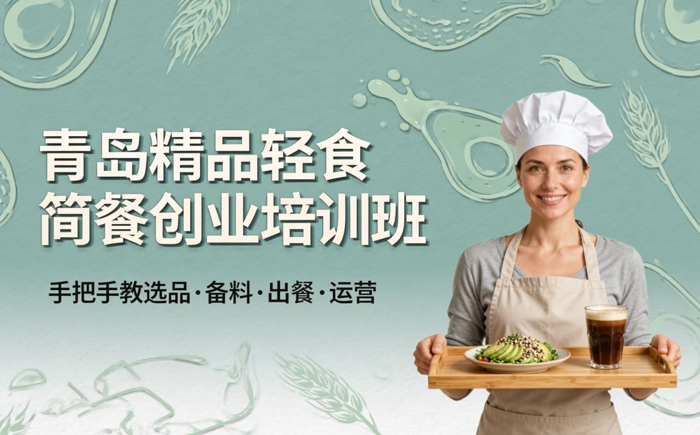 青岛精品轻食简餐创业培训班