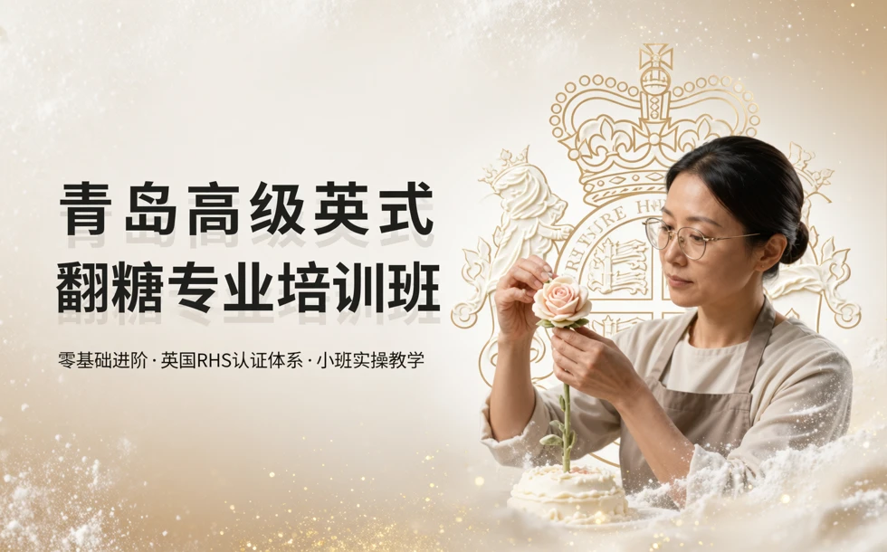 青岛高级英式翻糖专业培训班
