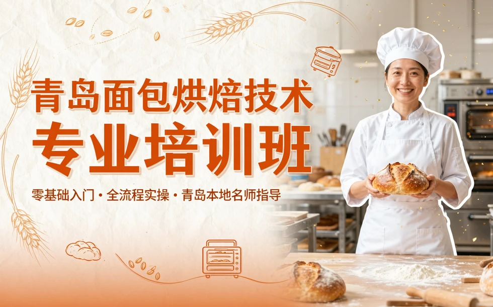 青岛面包烘焙技术专业培训班