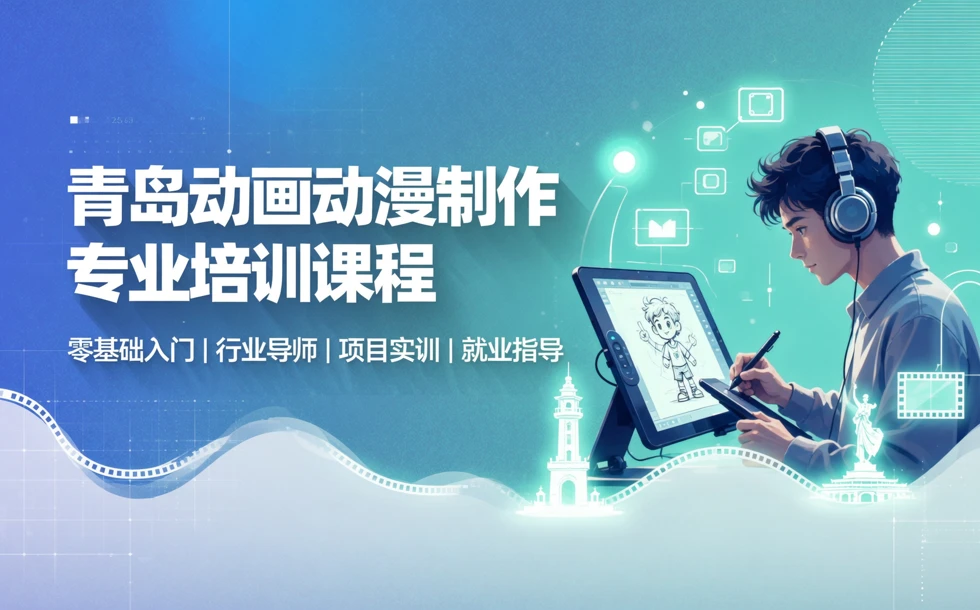 青岛动画动漫制作培训专业培训课程