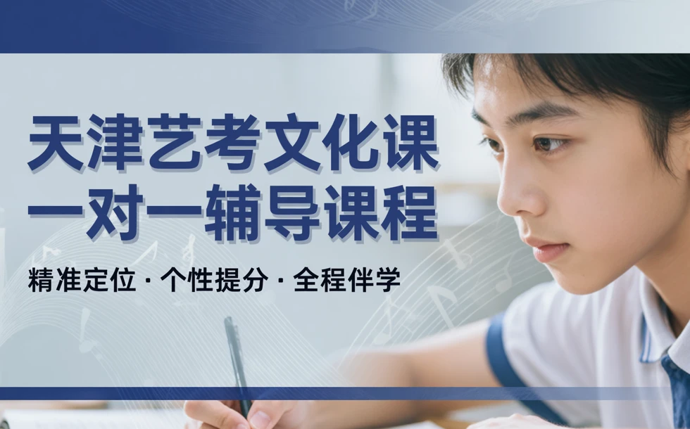 天津艺考文化课一对一辅导课程