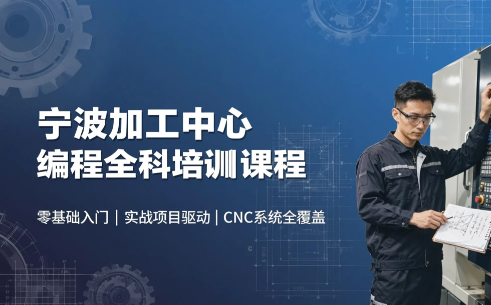 宁波加工中心编程全科培训课程