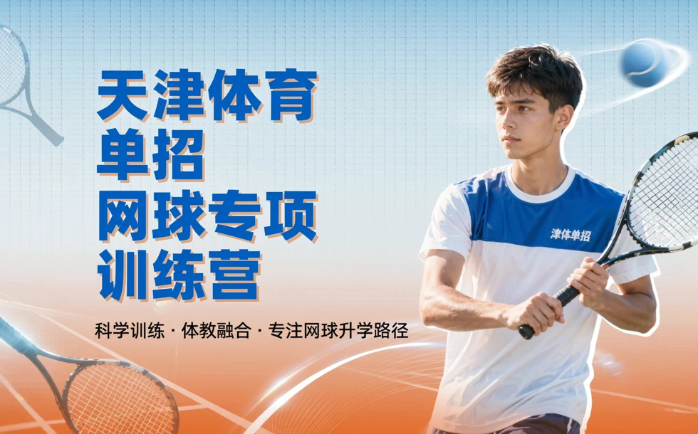 天津体育单招网球专项训练营