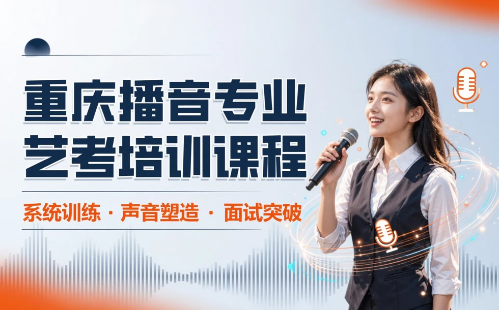 重庆播音专业艺考培训课程