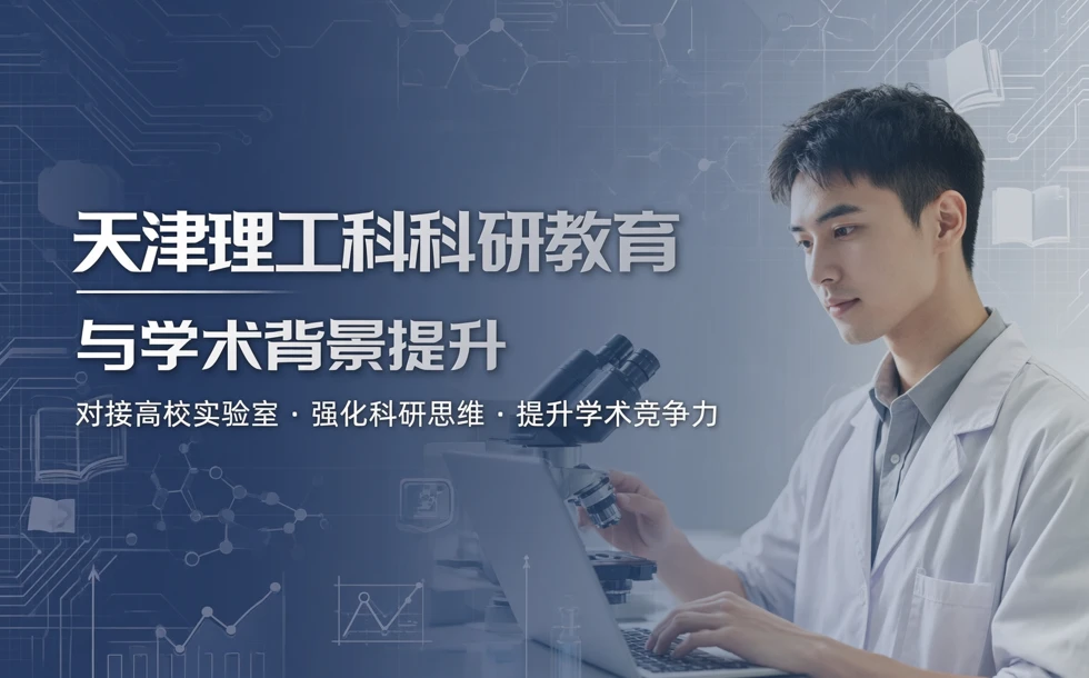 天津理工科科研教育与学术背景提升