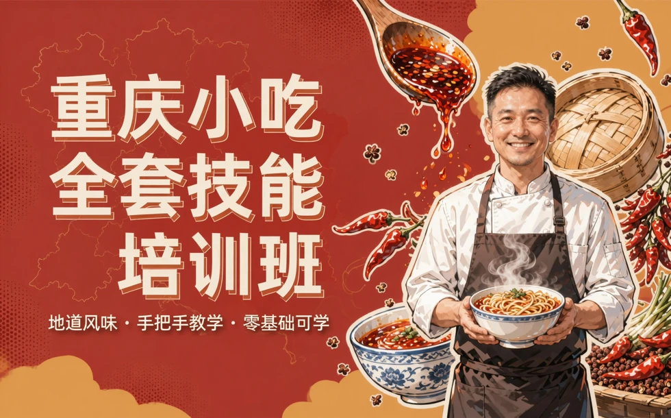 重庆小吃全套技能培训班