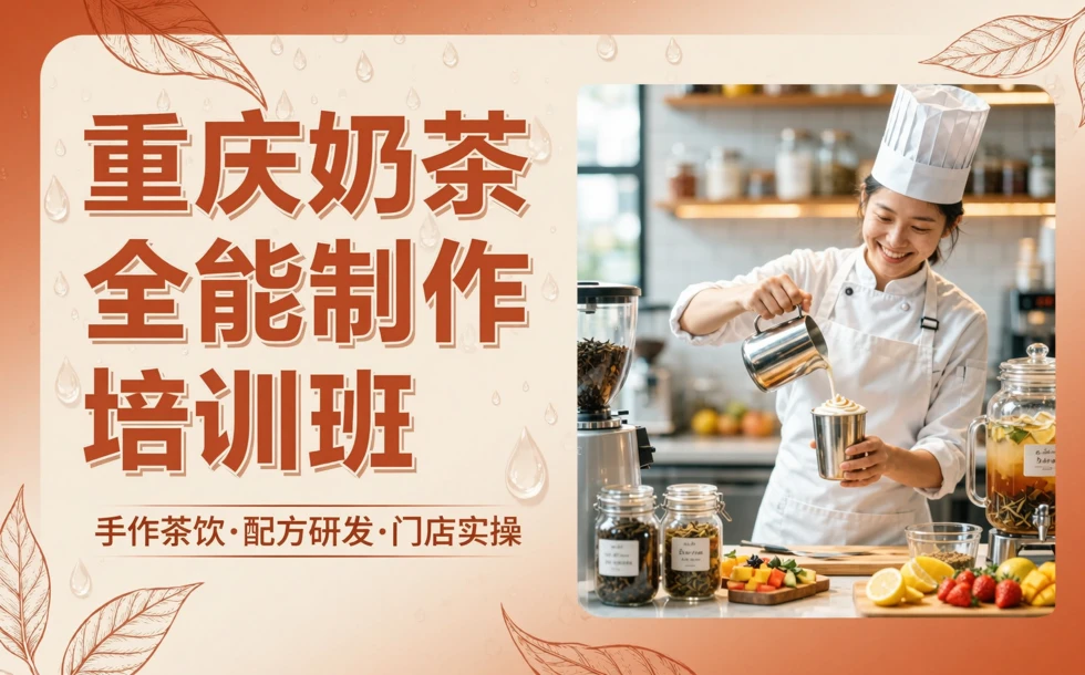 重庆奶茶全能制作培训班
