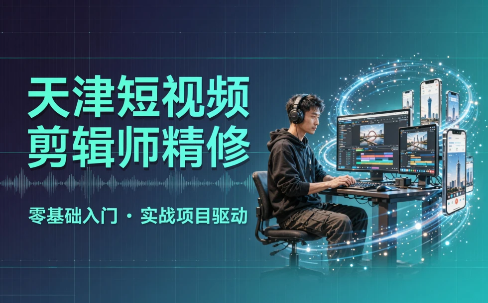 天津短视频剪辑师精修课程